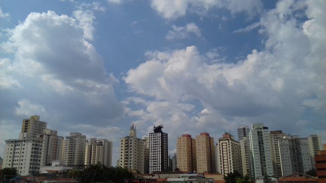 Dia de muito calor em São Paulo!