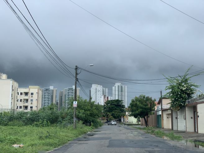 105 milímetros de chuva em Fortaleza (CE)