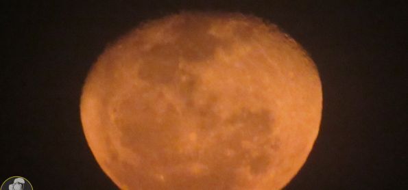 Transição da Lua cheia para a Lua nova - Rio de Janeiro