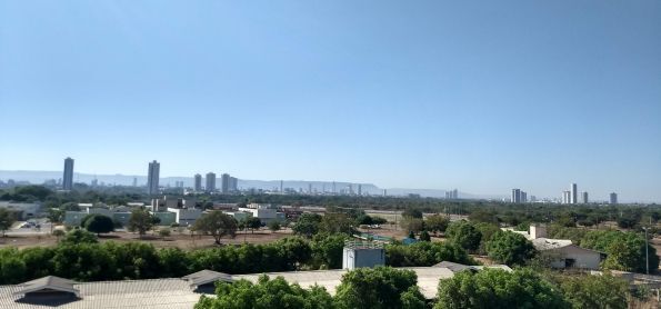 Tarde e tempo muito seco em Palmas