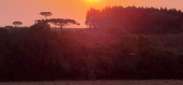 Entardecer em Papanduva - SC