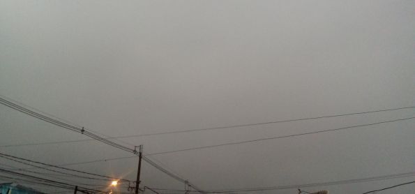 Chuva forte nessa manha de quinta feira em curitiba
