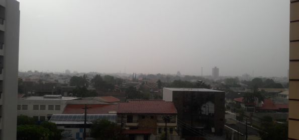 Tempo virou em Americana