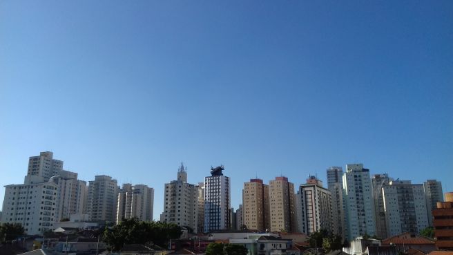 Sol e calor em São Paulo!