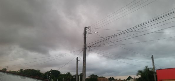 Chuva durante madrugada e manhã grande Natal-RN