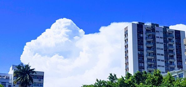 Nuvem e céu