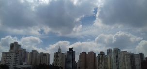 Dia de sol e de calor em São Paulo!