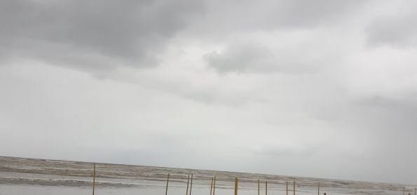 Ventos Fortes em Itanhaém SP.