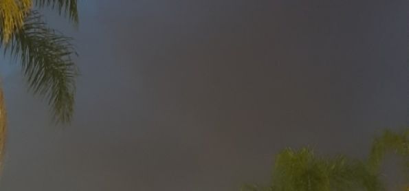 Fim de tarde nublado em Brasília
