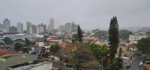 Garoa e frio em Santo André SP