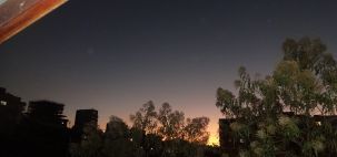 Lindo anoitecer em Poços de Caldas... Sul de MG.