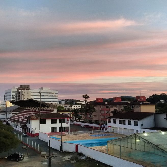 Por do sol em Joinville SC