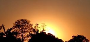 Entardecer de outono em Ubiratã Pr.. foto crédito de M@rinete de Souza