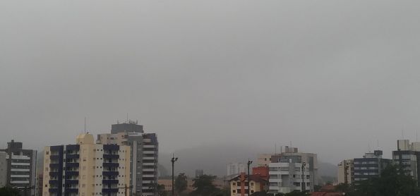 Chuva e frio no sul