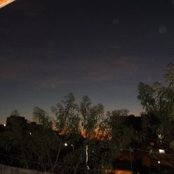 Lindo Por do Sol nesta Quarta-Feira de Inverno em Poços de Caldas, Sul de MG.