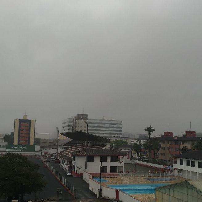 Nevoeiro em Joinville SC