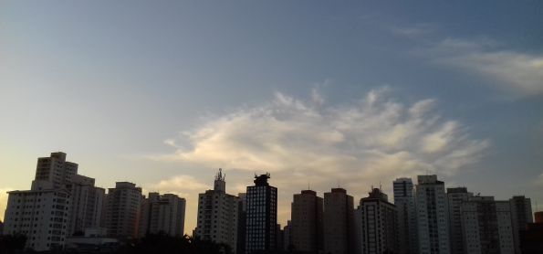 Fim de tarde em São Paulo!