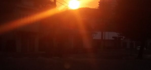 Amanhecer lindo em São José do Ouro RS