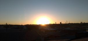 Por do sol em curitiba neste sábado,29/08/2020 #fotografootempo