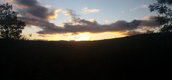 Pôr do Sol em Sincora serra - BA