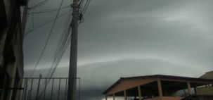 Super Célula em Serra ES, antes de forte temporal .