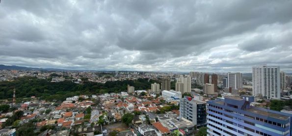 Clima nublado na cidade de Guarulhos