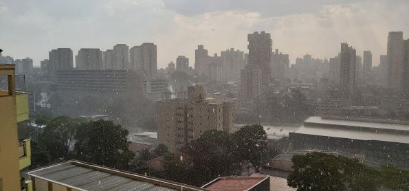 Forte chuva em Santo André SP