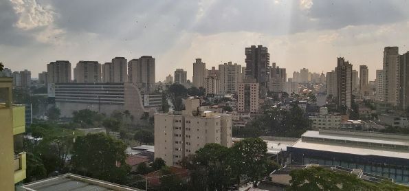 Pancada de chuva em Santo André SP