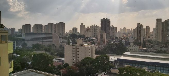 Pancada de chuva em Santo André SP 