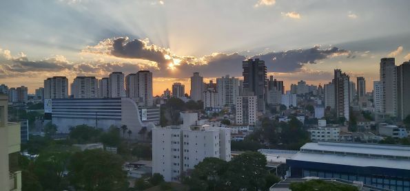 Final de tarde em Santo André SP