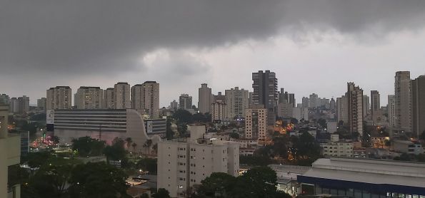Chuva em Santo André SP