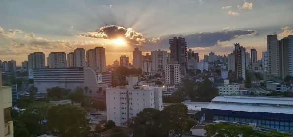 Final de tarde em Santo André SP