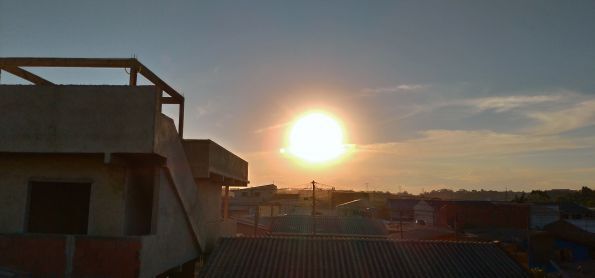 Por do sol na grande Curitiba nesta Qua,25/11/2020🌞