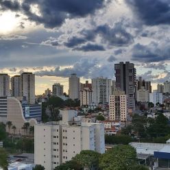 Final de tarde em Santo André SP 