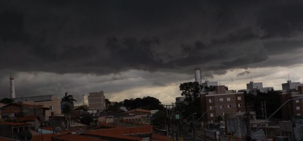 Tarde de quinta-feira (03) em Sorocaba