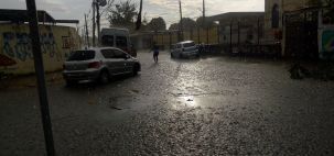 Chuva forte de verão na zona oeste