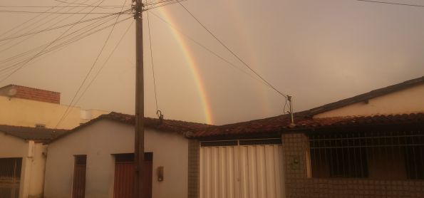 DOIS ARCO-IRIS EM BARRA DA ESTIVA - BAHIA