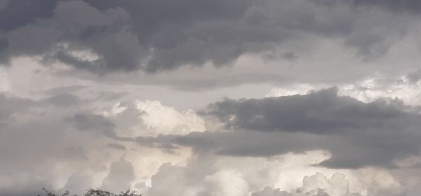 Formação de Chuva no sertão alagoano.