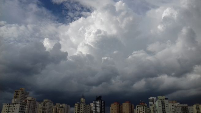 Cumulonimbus em São Paulo!